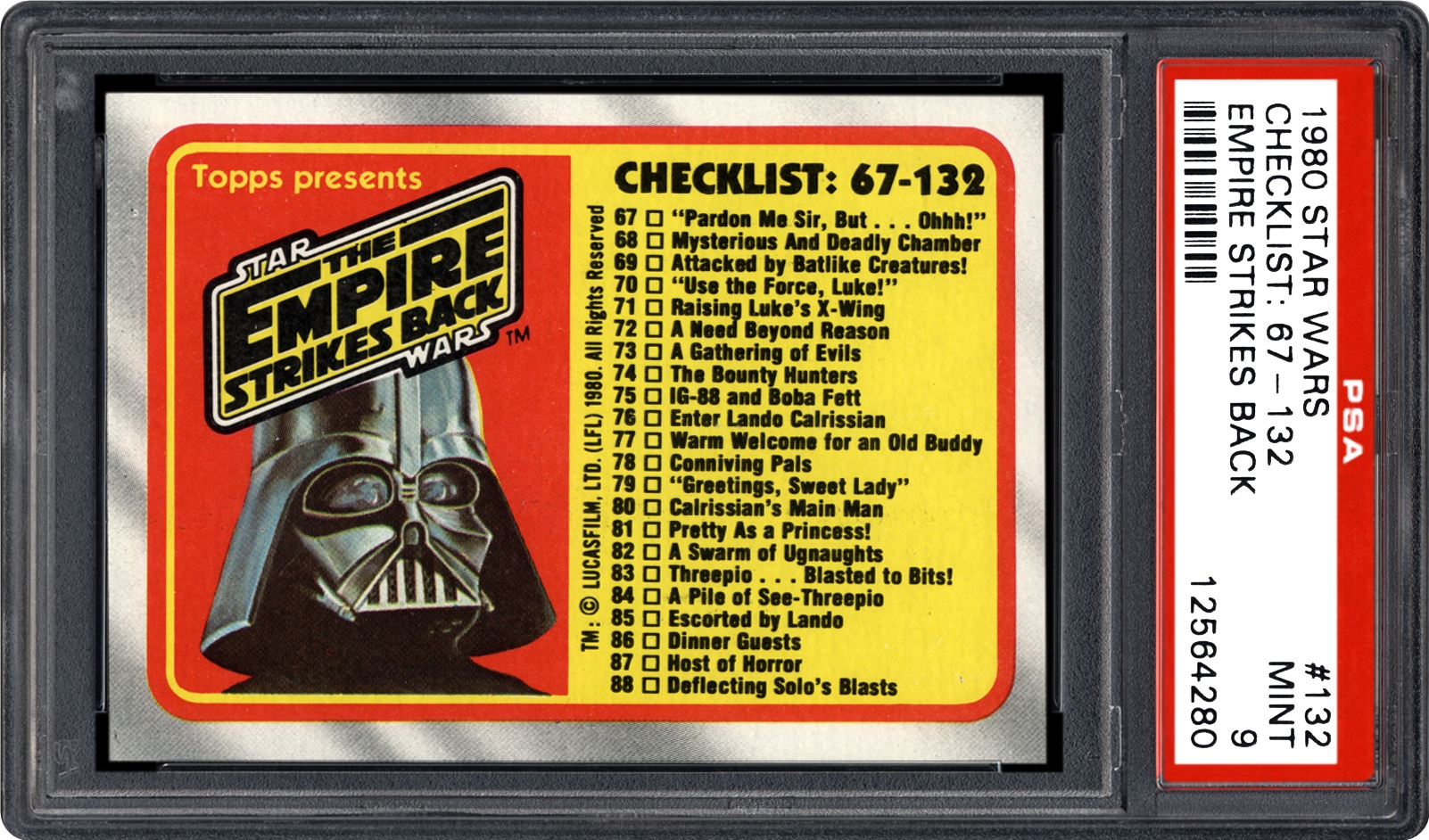 topps star wars checklist