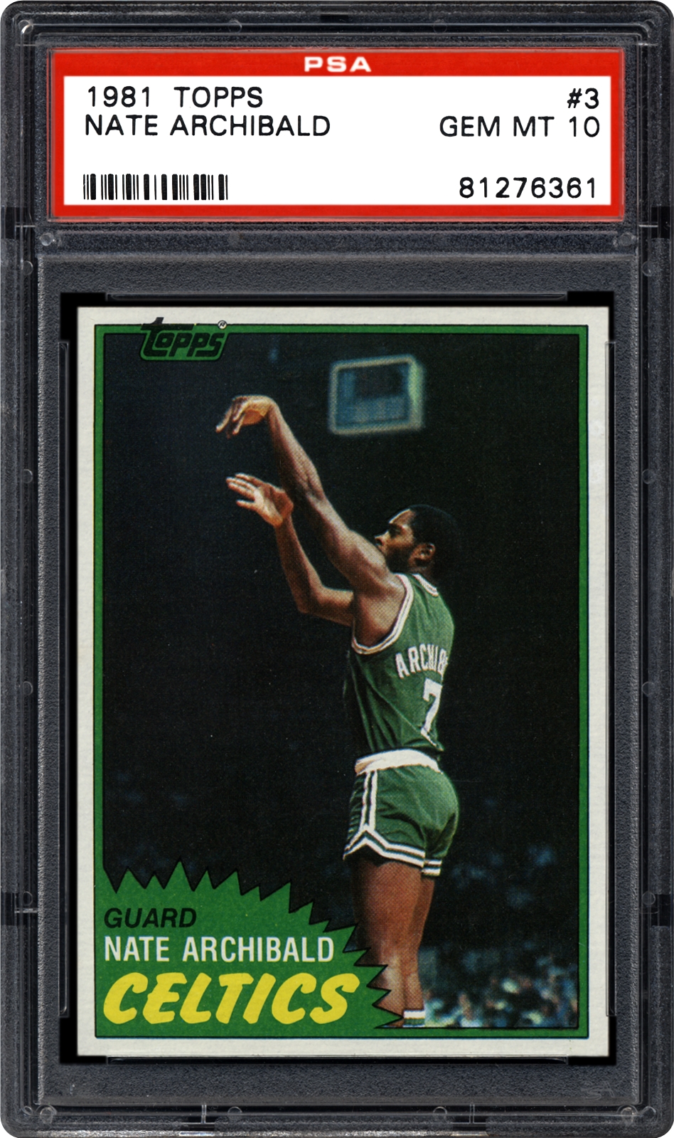 1981 Topps Nate Archibald PSA CardFacts™
