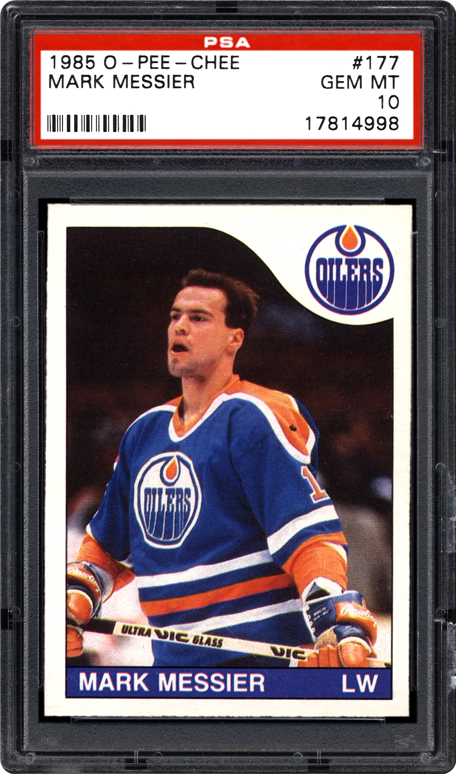 1985 OPeeChee Mark Messier PSA CardFacts™