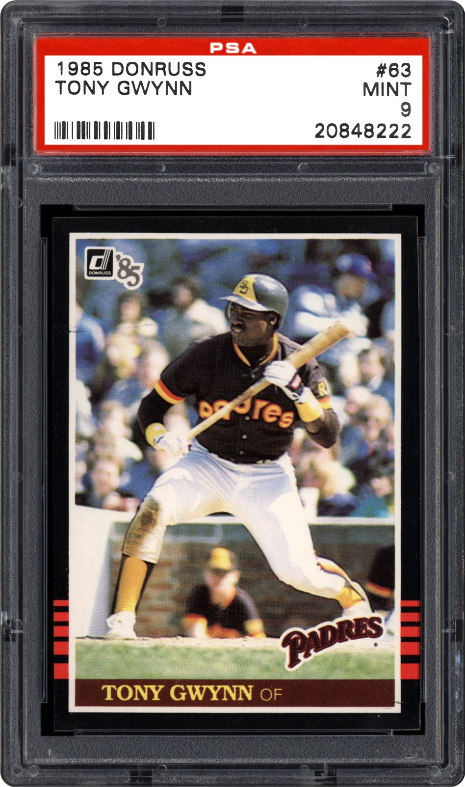 1985 Donruss Tony Gwynn PSA CardFacts™