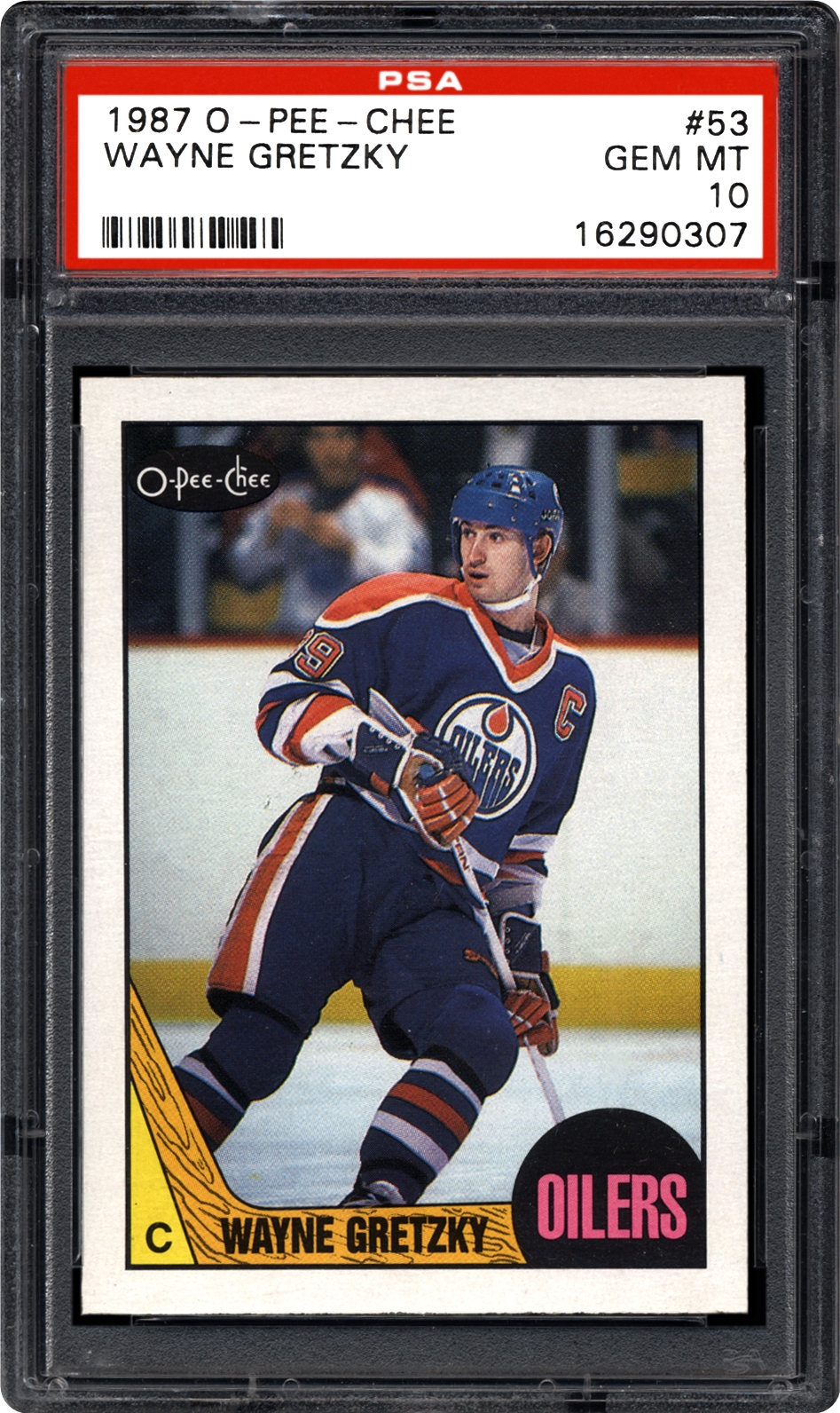 1987 OPeeChee Wayne Gretzky PSA CardFacts™ 1987 OPeeChee Wayne Gretzky PSA CardFacts™
