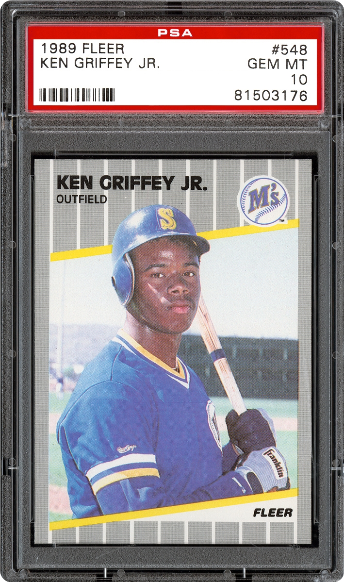 Fleer Ken Griffey Jr Psa Cardfacts