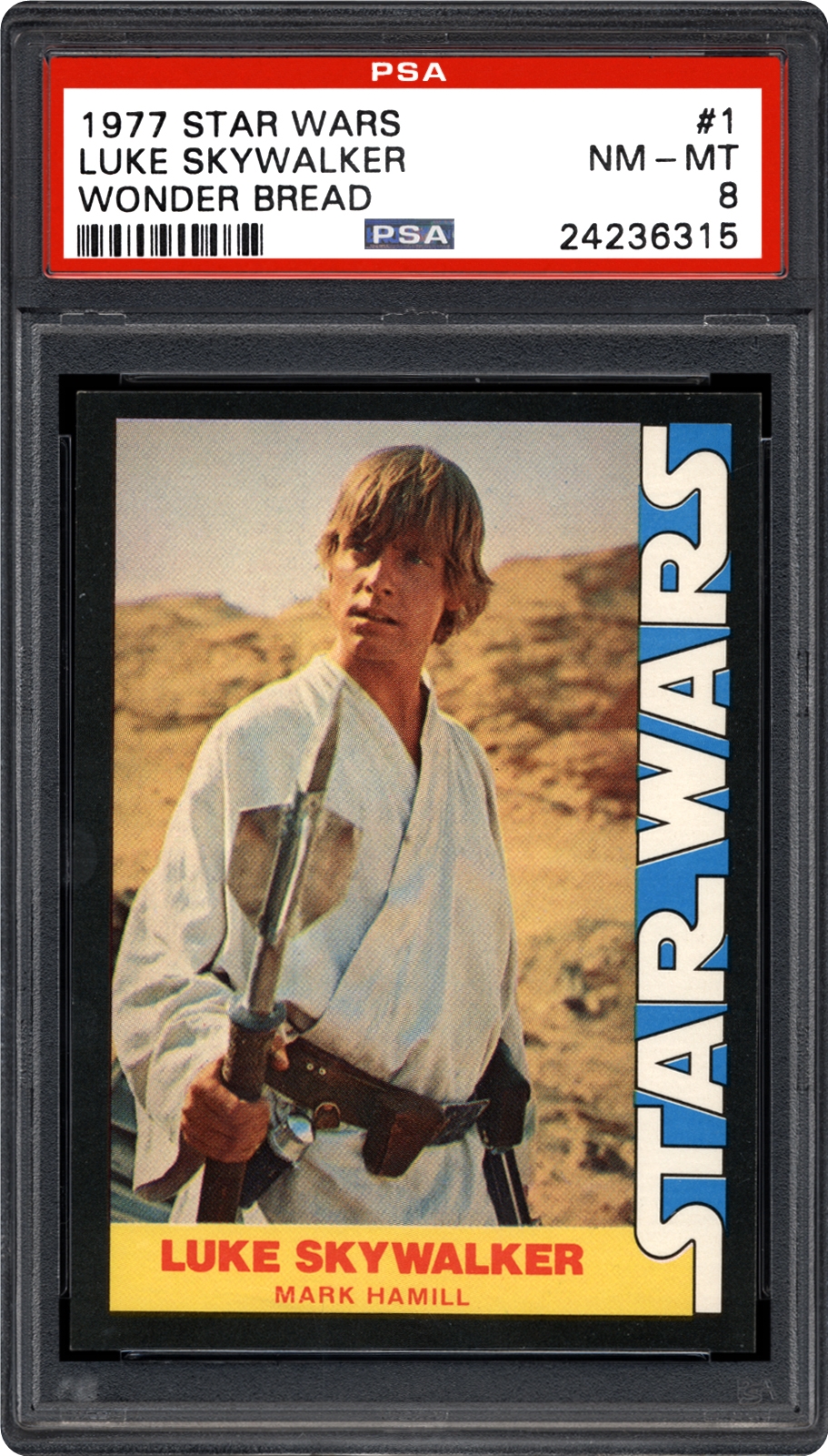 1977 star wars cards most valuable