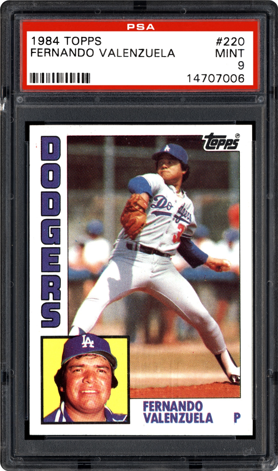 1984 Topps Fernando Valenzuela PSA CardFacts™