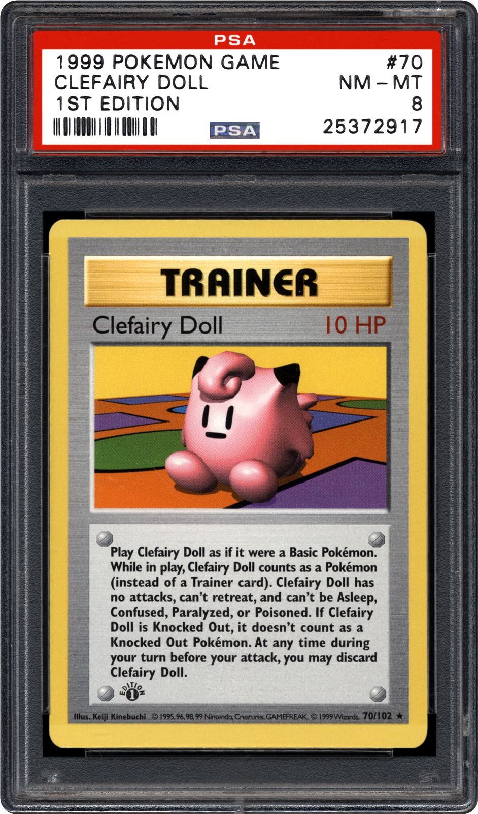 clefairy doll first edition