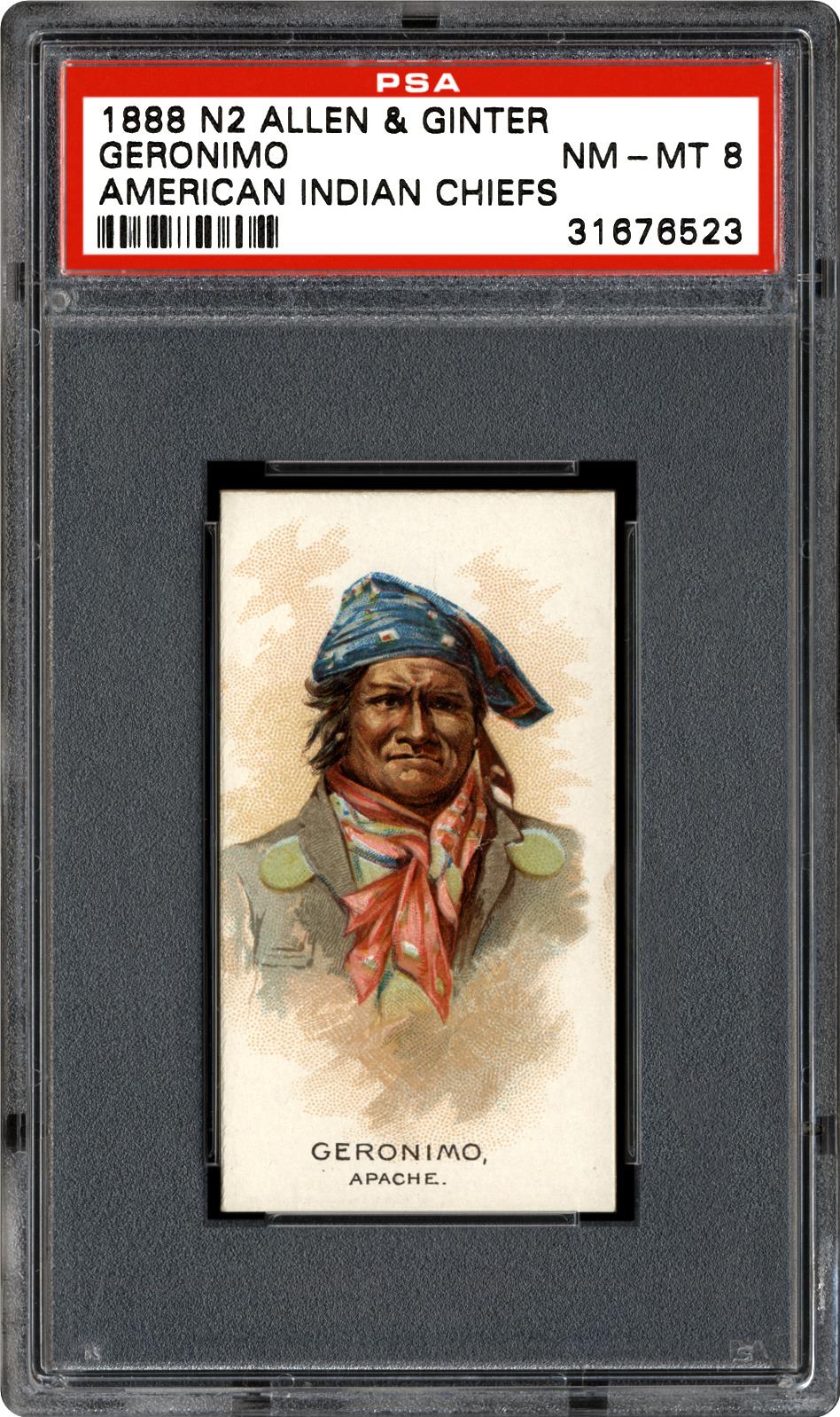 NonSports Cards 1888 Allen & Ginter American Indian Chiefs (N2