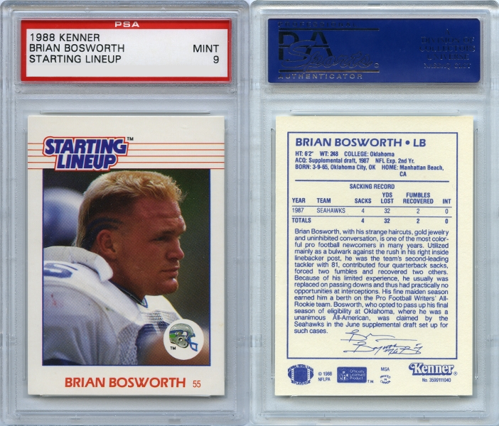 brian bosworth starting lineup