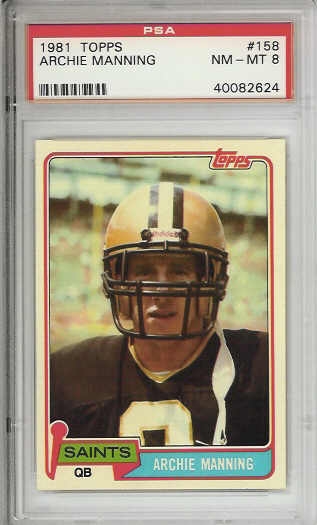 Archie Manning Card