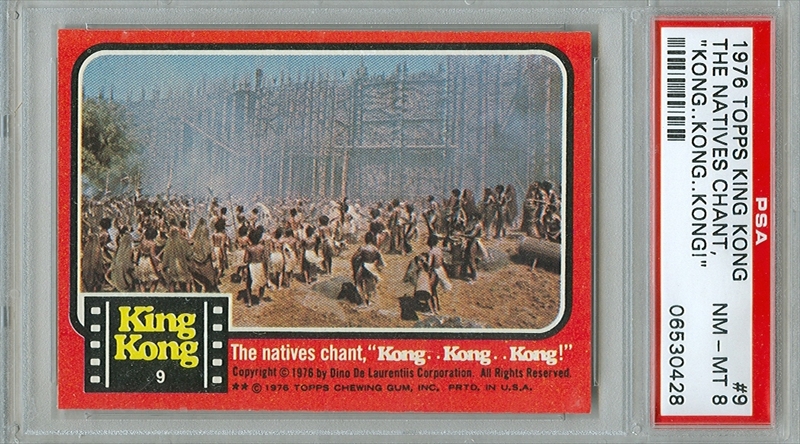 Paul Holstein's 1976 Topps King Kong Cards Paul Holstein's 1976 Topps King Kong Cards