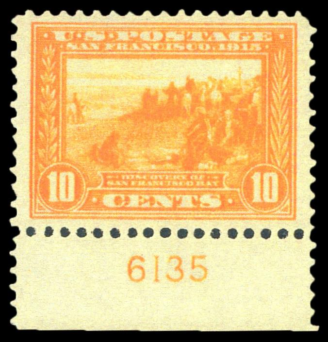 Collectors Corner Scott 400A, 1913 10c Orange, PSE XFSup 95, Mint