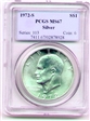 1972-S $1 Silver MS67