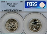 2006-D 25C Nevada MS67