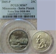 2005-P 25C Minnesota - FS -803 Extra Tree DDR-004 Satin Finish SP67
