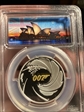 2020 $1 James Bond 007 High Relief First Day of Issue PR69DCAM