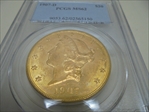 1907-D $20 MS62