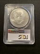 1999 $1 Silver Eagle MS69