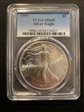 1995 $1 Silver Eagle MS69