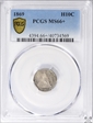 1869 H10C MS66+ 