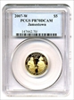 2007-W $5 Jamestown PR70DCAM