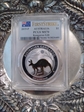 2019-P $1 Kangaroo Ag Gilt First Strike MS70