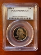 1998-S 25C PR69DCAM