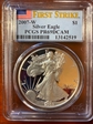 2007-W $1 Silver Eagle  First Strike PR69DCAM