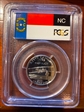 2001-S 25C North Carolina Silver PR70DCAM