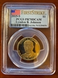 2015-S $1 Lyndon B. Johnson First Strike PR70DCAM