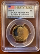 2015-S $1 Lyndon B. Johnson First Strike PR70DCAM