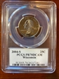 2004-S 25C Wisconsin PR70DCAM