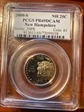2000-S 25C New Hampshire PR69DCAM