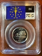 2002-S 25C Indiana Silver PR69DCAM
