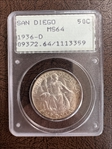 1936-D 50C San Diego MS64
