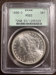 1899-O $1 MS63