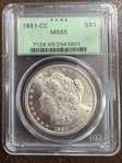 1881-CC $1 MS65