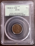 1909-S VDB 1C XF45BN