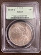 1881-S $1 MS64