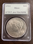 1922 $1 MS64