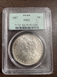 1887 $1 MS62