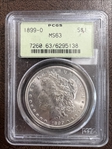 1899-O $1 MS63