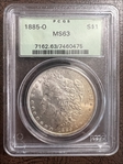 1885-O $1 MS63