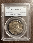 1957 50C MS65FBL