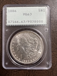 1886 $1 MS63