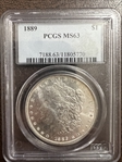 1889 $1 MS63