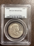 1958 50C MS65FBL