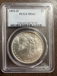 1892-O $1 MS63