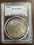 1926-S $1 MS64