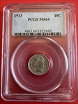 1913 10C MS64