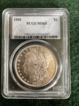 1880 $1 MS65