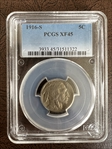 1916-S 5C XF45